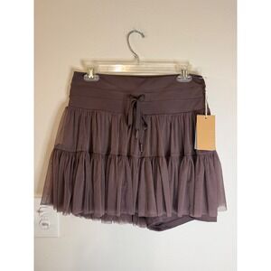 Popflex Pirouette Skort Peppercorn Size XL NWT